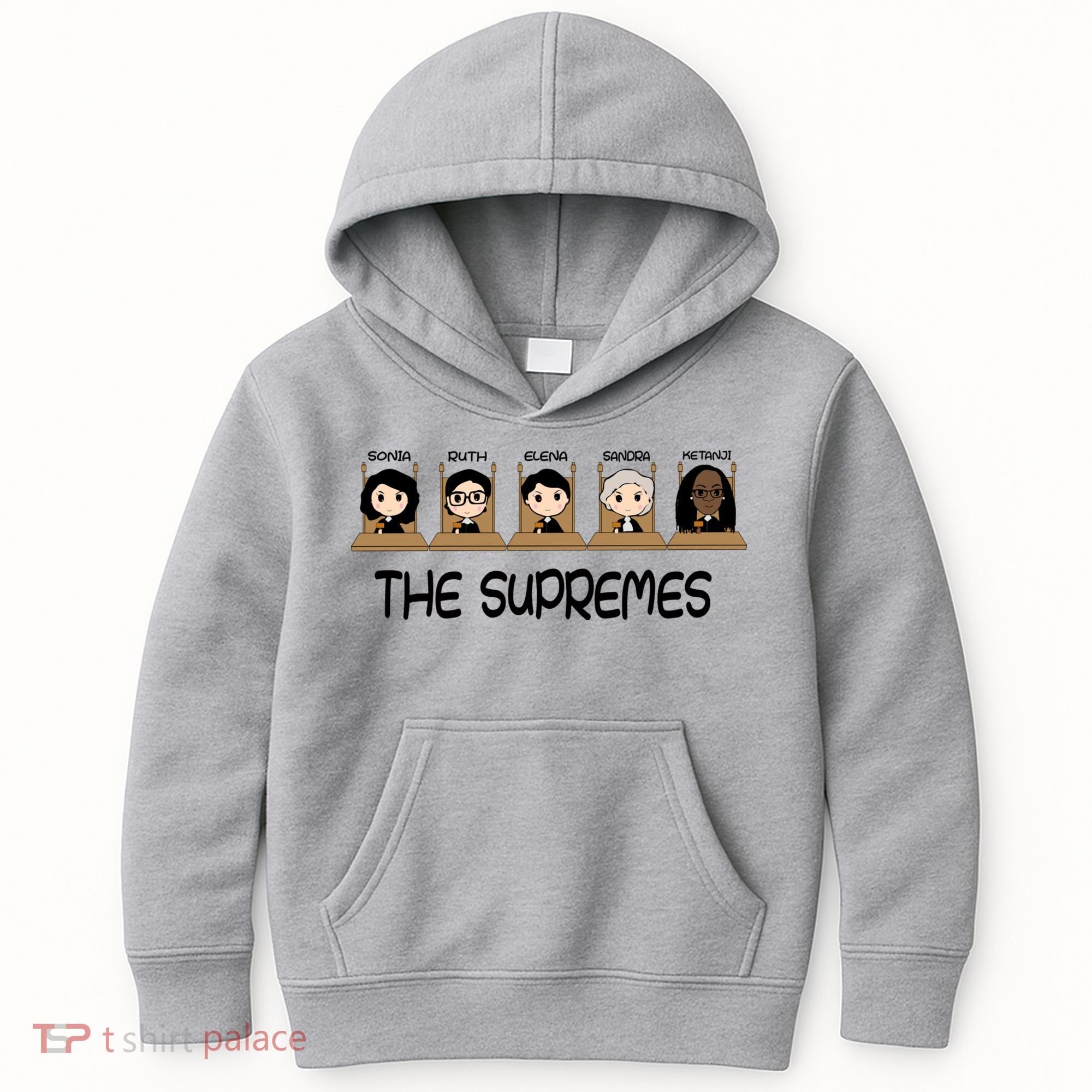 THE SUPREMES Ketanji Brown Jackson RBG Sotomayor Cute Kids Hoodie