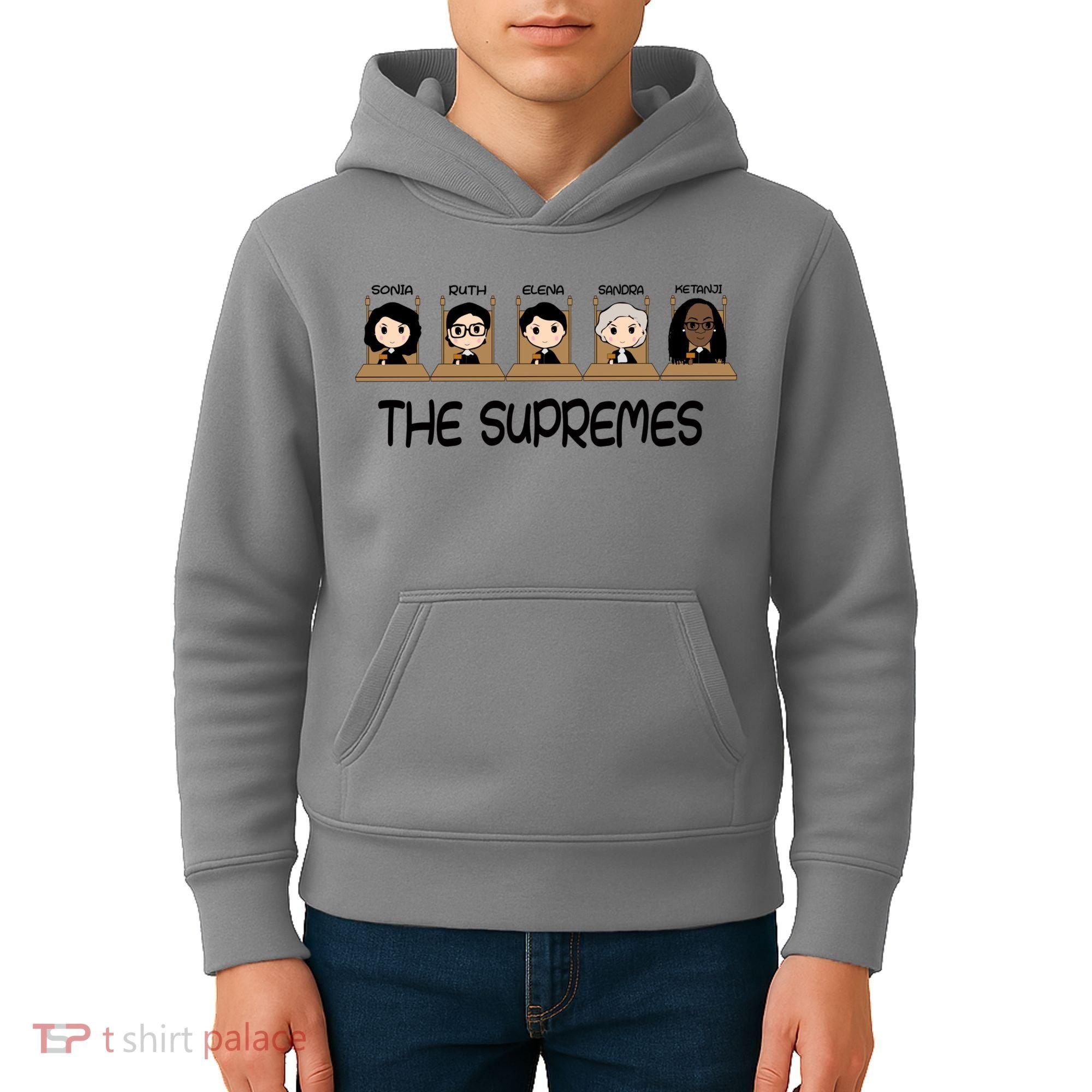 THE SUPREMES Ketanji Brown Jackson RBG Sotomayor Cute Kids Hoodie