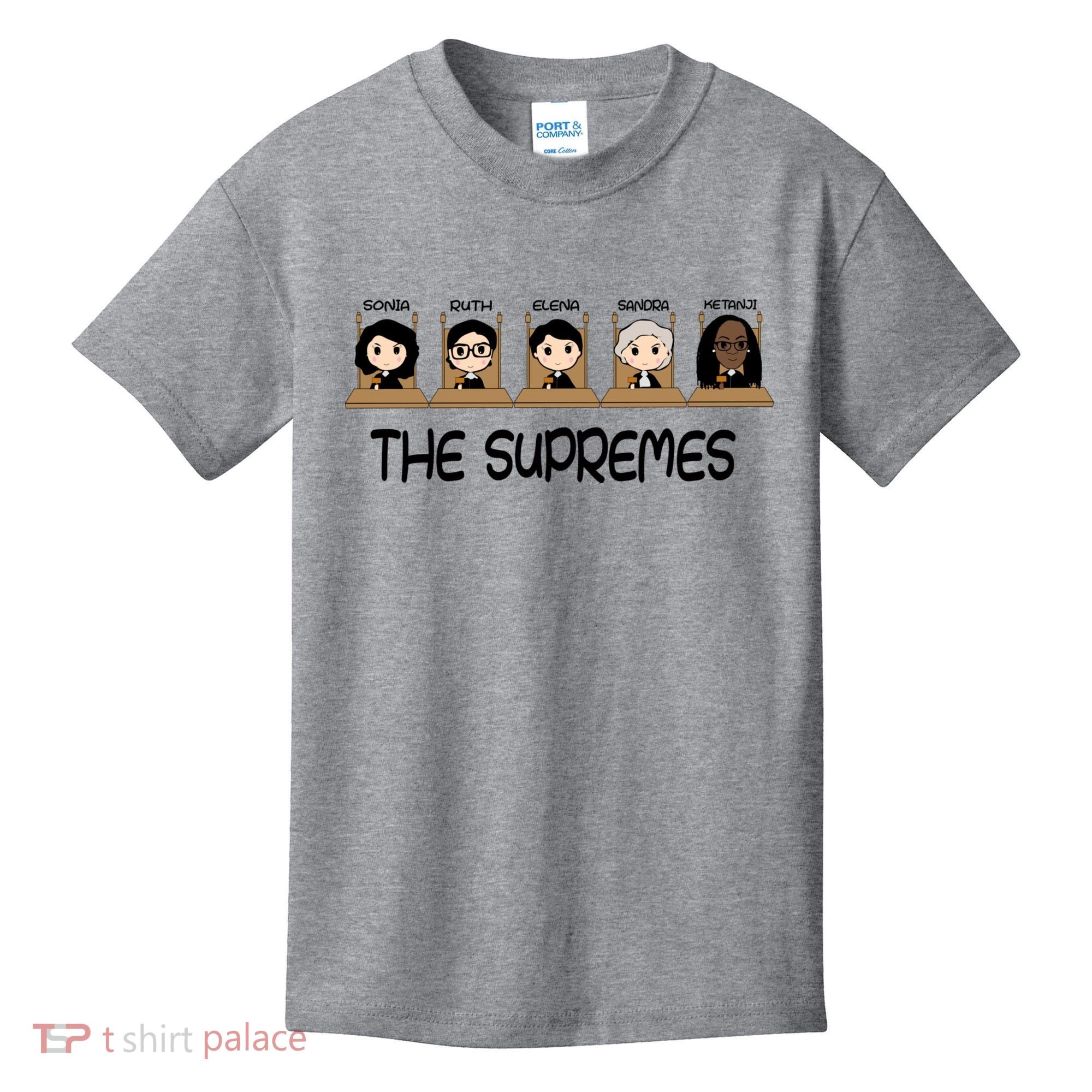THE SUPREMES Ketanji Brown Jackson RBG Sotomayor Cute Kids T-Shirt