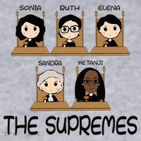 The Supremes Ketanji Brown Jackson Rbg Sotomayor Women's Sweatshirt thumb 2