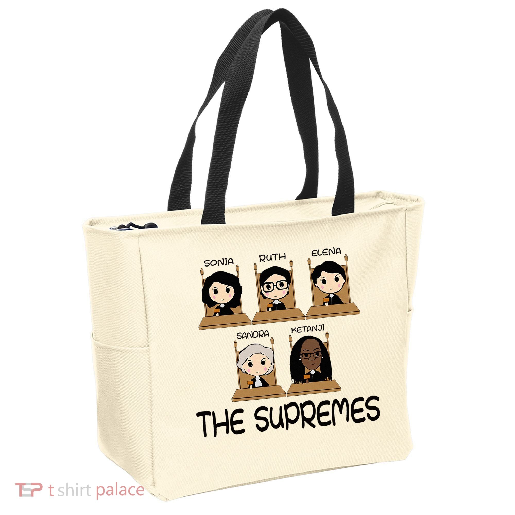 The Supremes Ketanji Brown Jackson Rbg Sotomayor Tote Bag