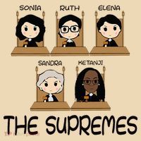 The Supremes Ketanji Brown Jackson Rbg Sotomayor Tote Bag thumb 4