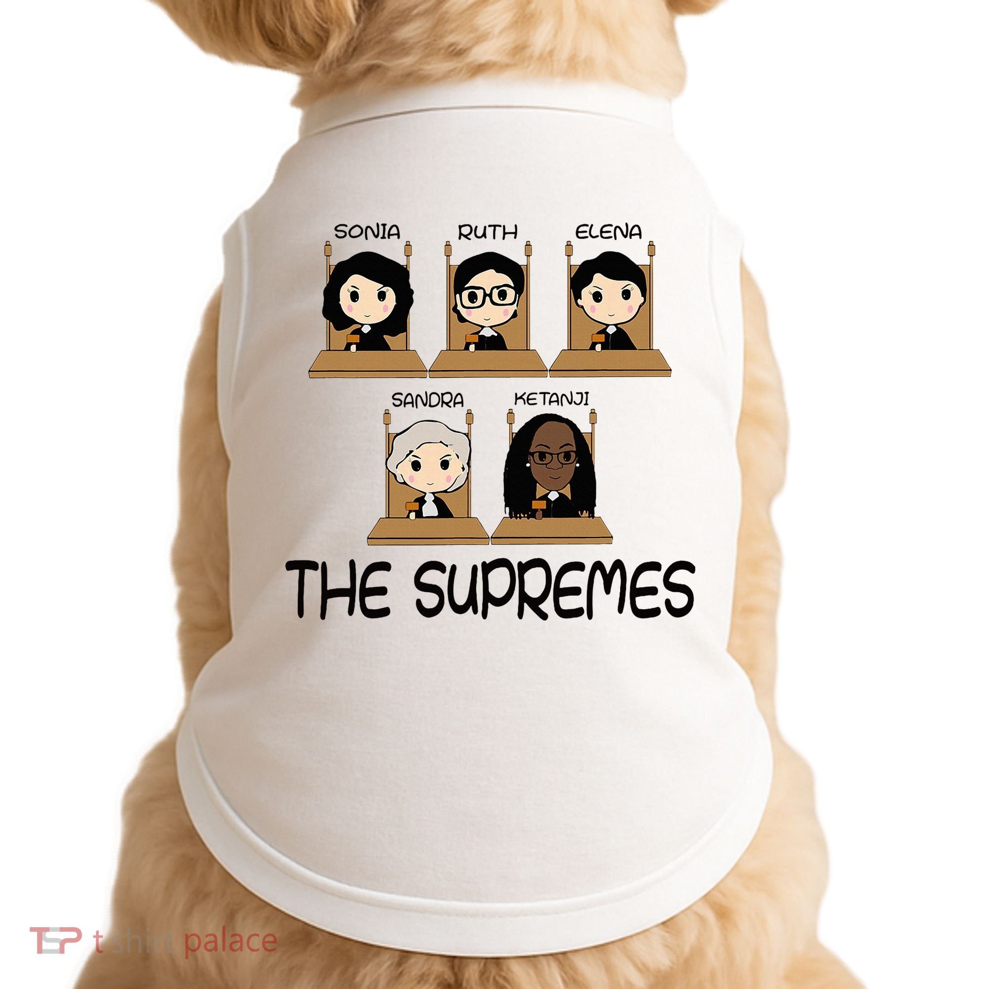 The Supremes Ketanji Brown Jackson Rbg Sotomayor Doggie Tank