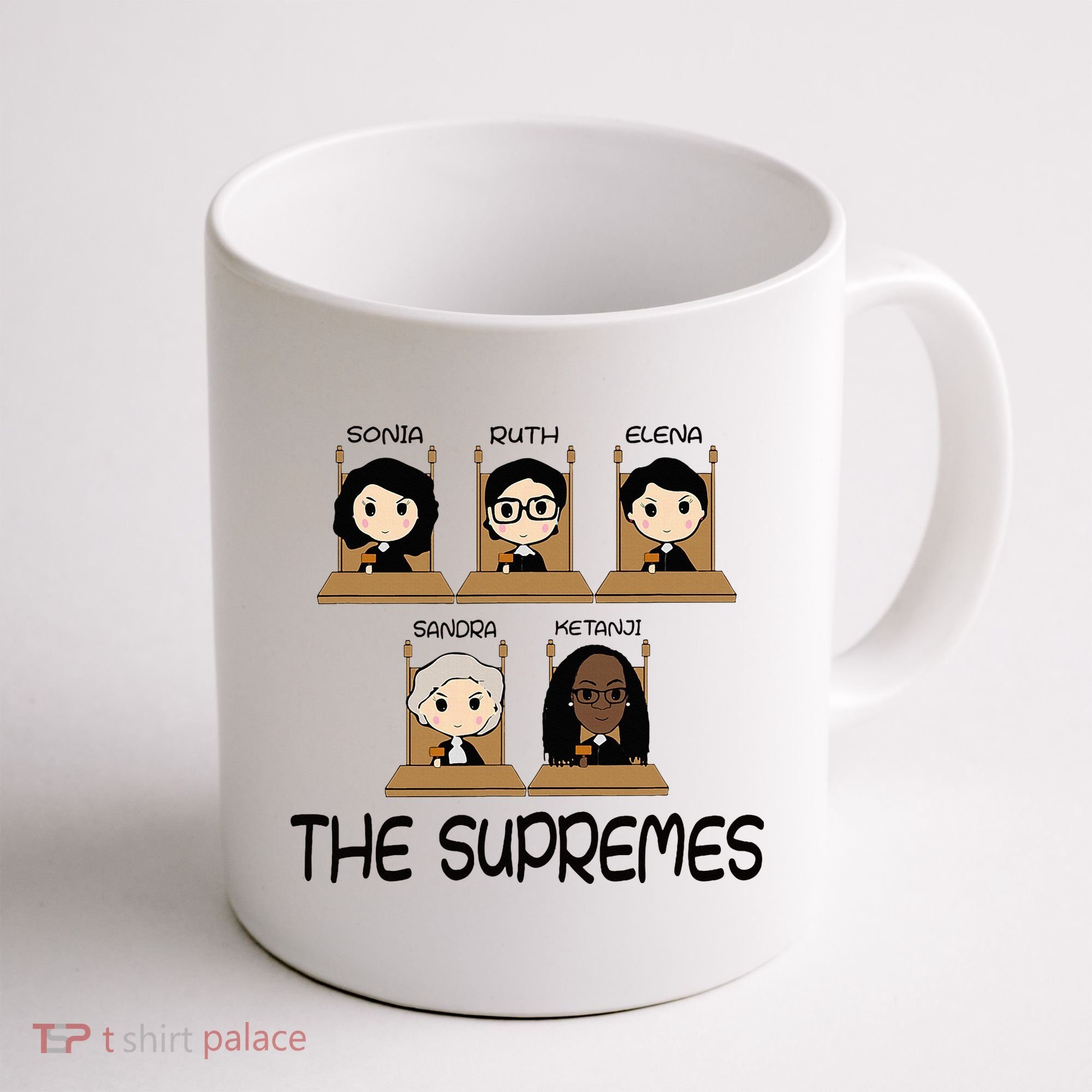 The Supremes Ketanji Brown Jackson Rbg Sotomayor Coffee Mug