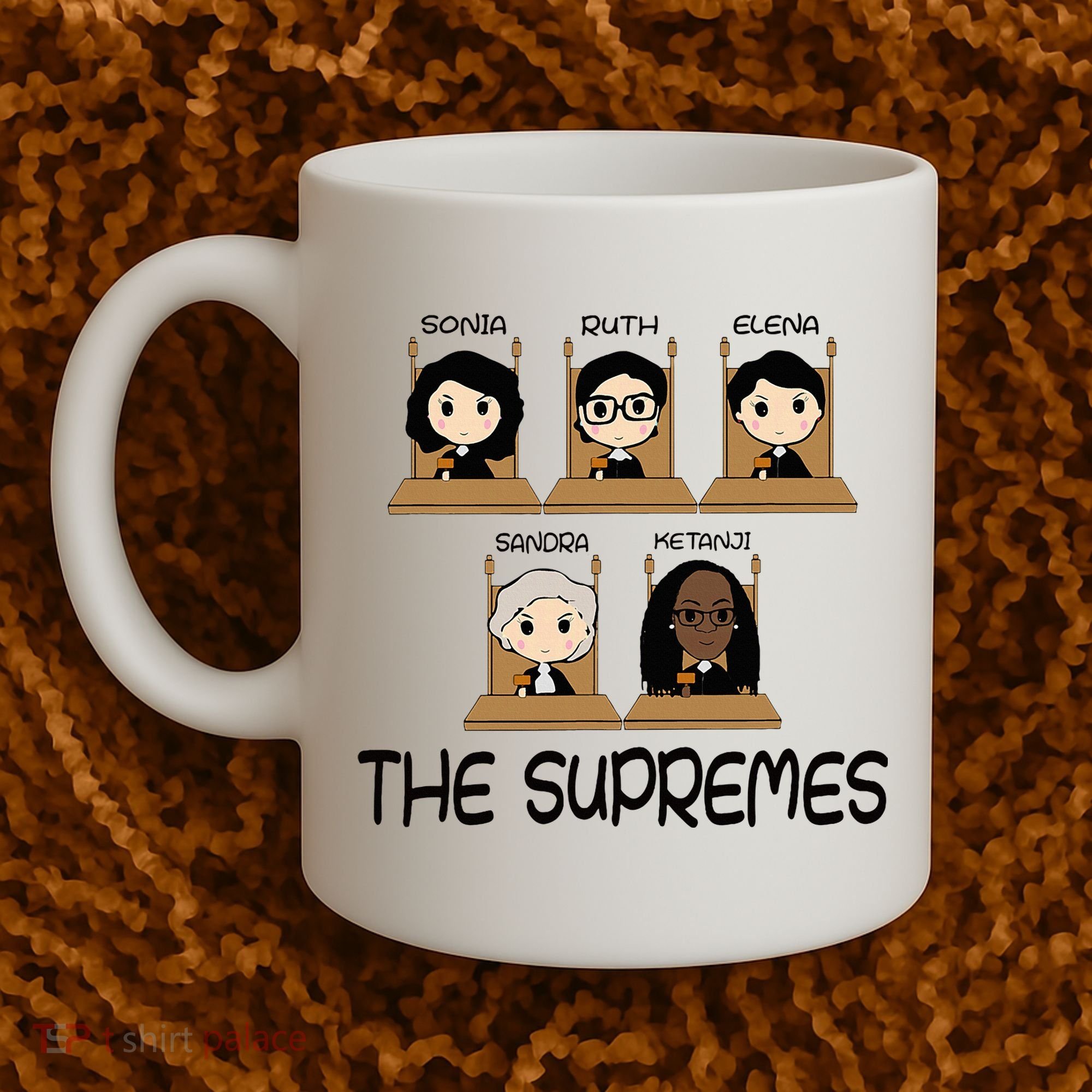 The Supremes Ketanji Brown Jackson Rbg Sotomayor Coffee Mug