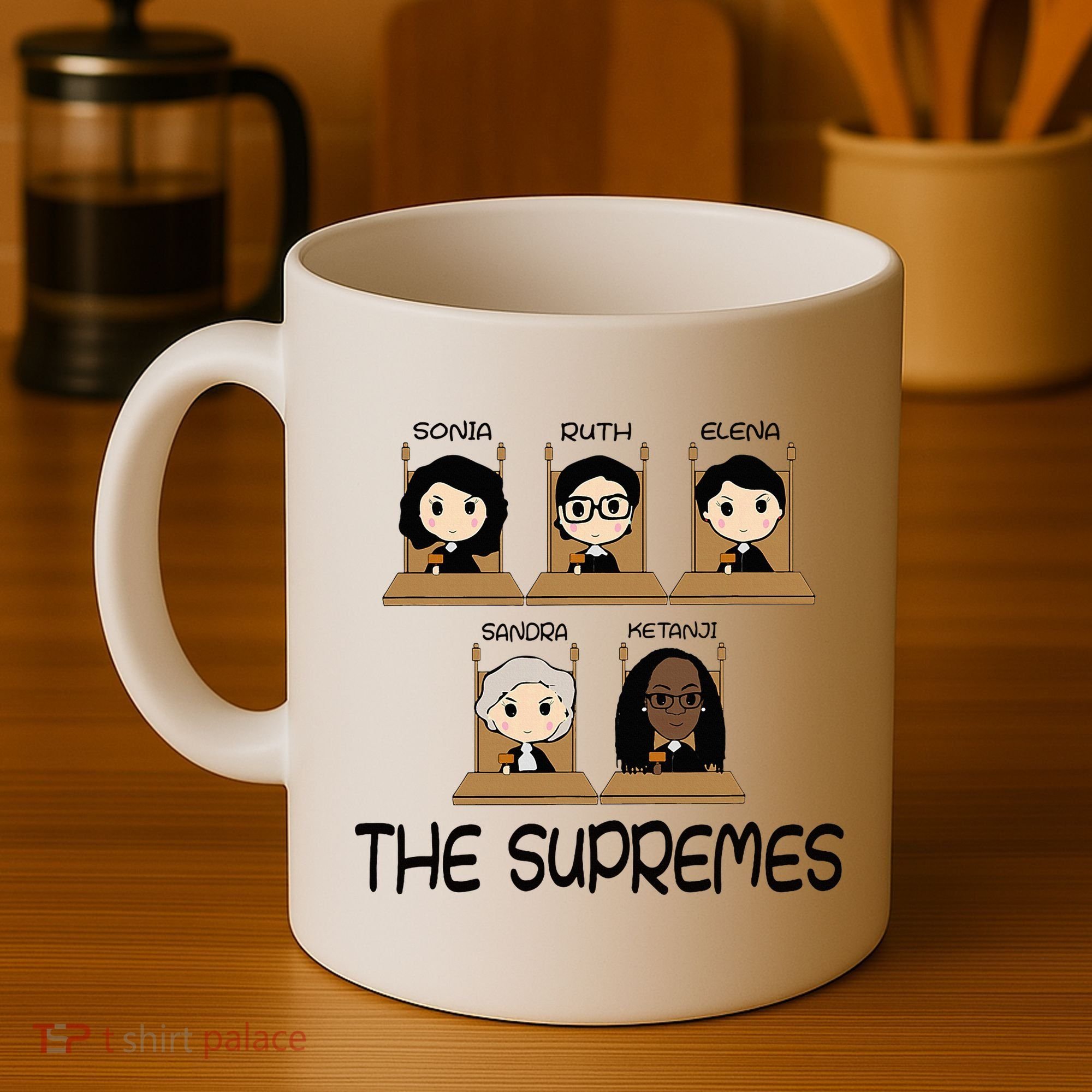 The Supremes Ketanji Brown Jackson Rbg Sotomayor Coffee Mug
