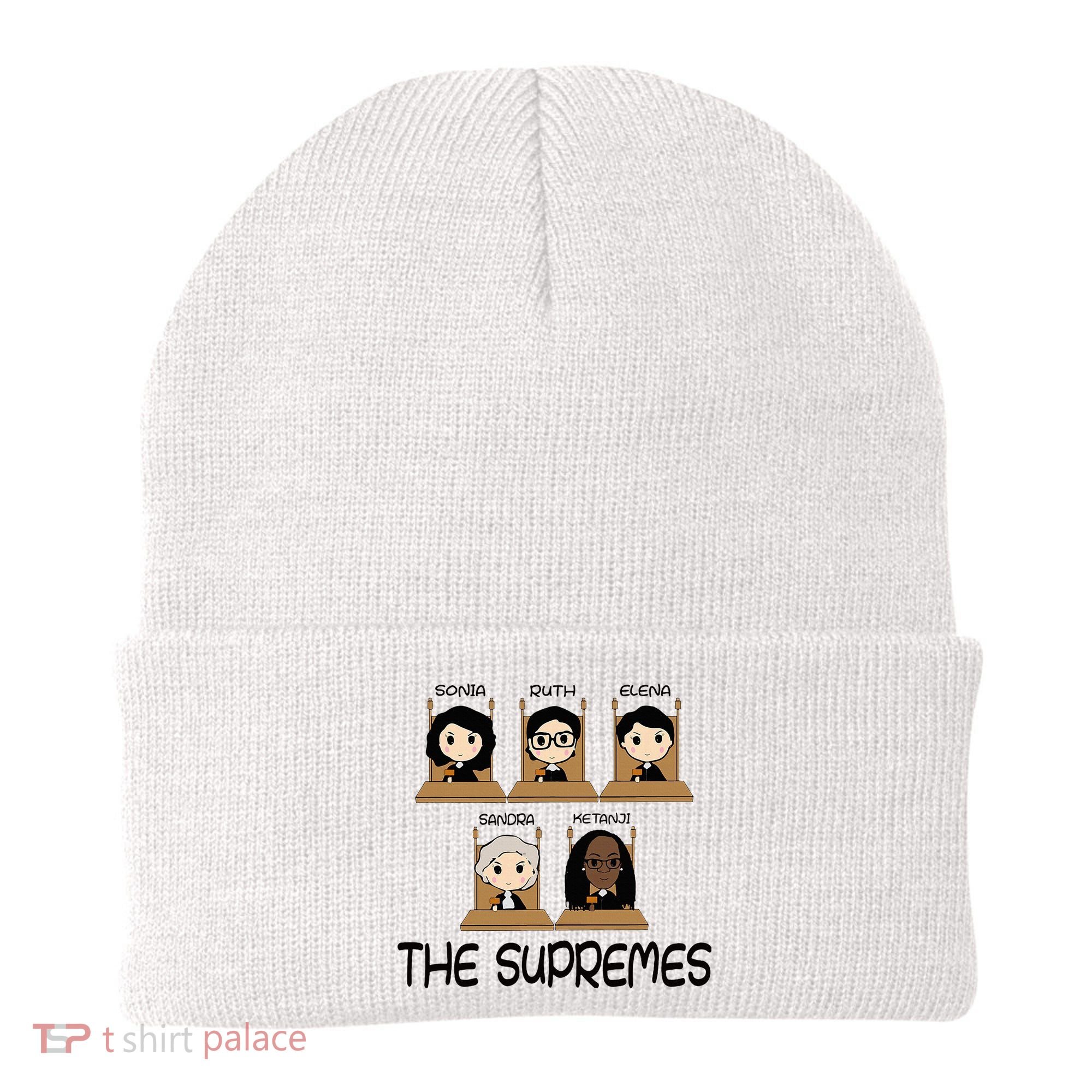 The Supremes Ketanji Brown Jackson Rbg Sotomayor Beanie