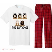 The Supremes Ketanji Brown Jackson Rbg Sotomayor Pajama Set thumb 0