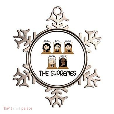 The Supremes Ketanji Brown Jackson Rbg Sotomayor Ornament