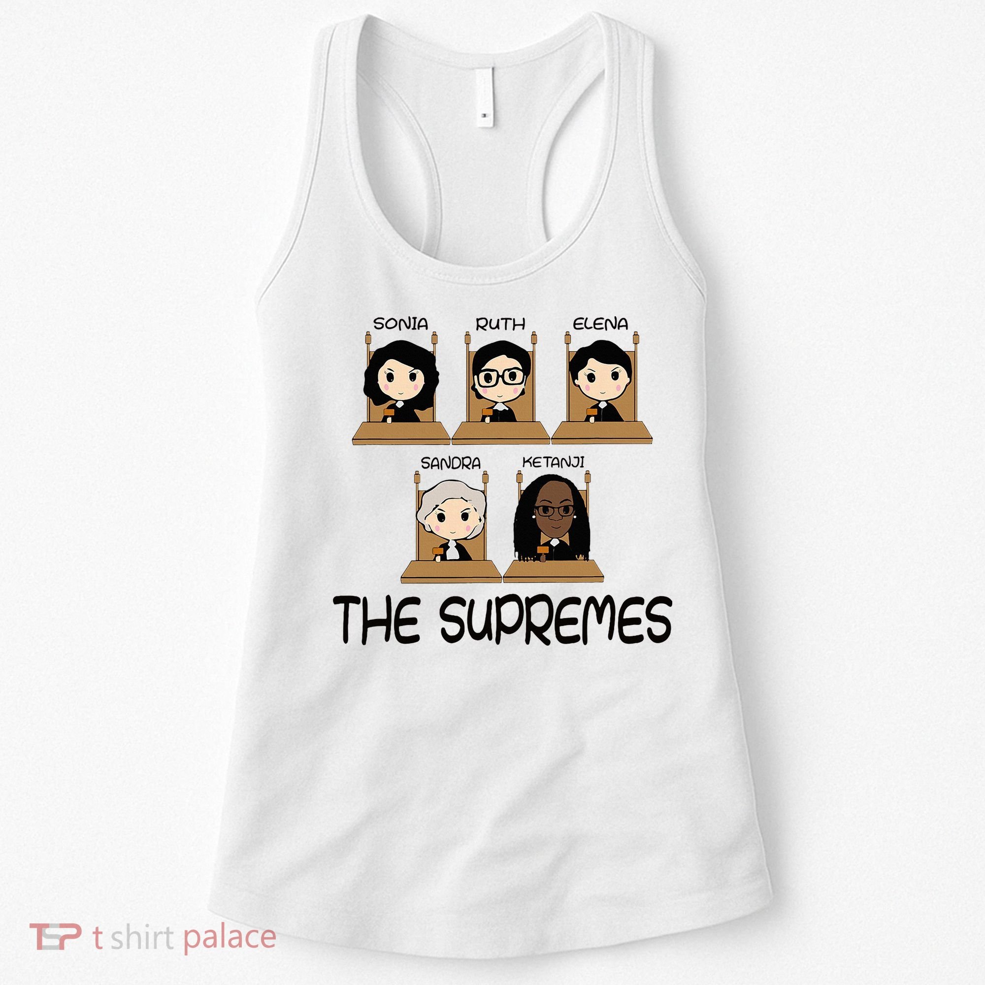 The Supremes Ketanji Brown Jackson Rbg Sotomayor Women's Tank Top