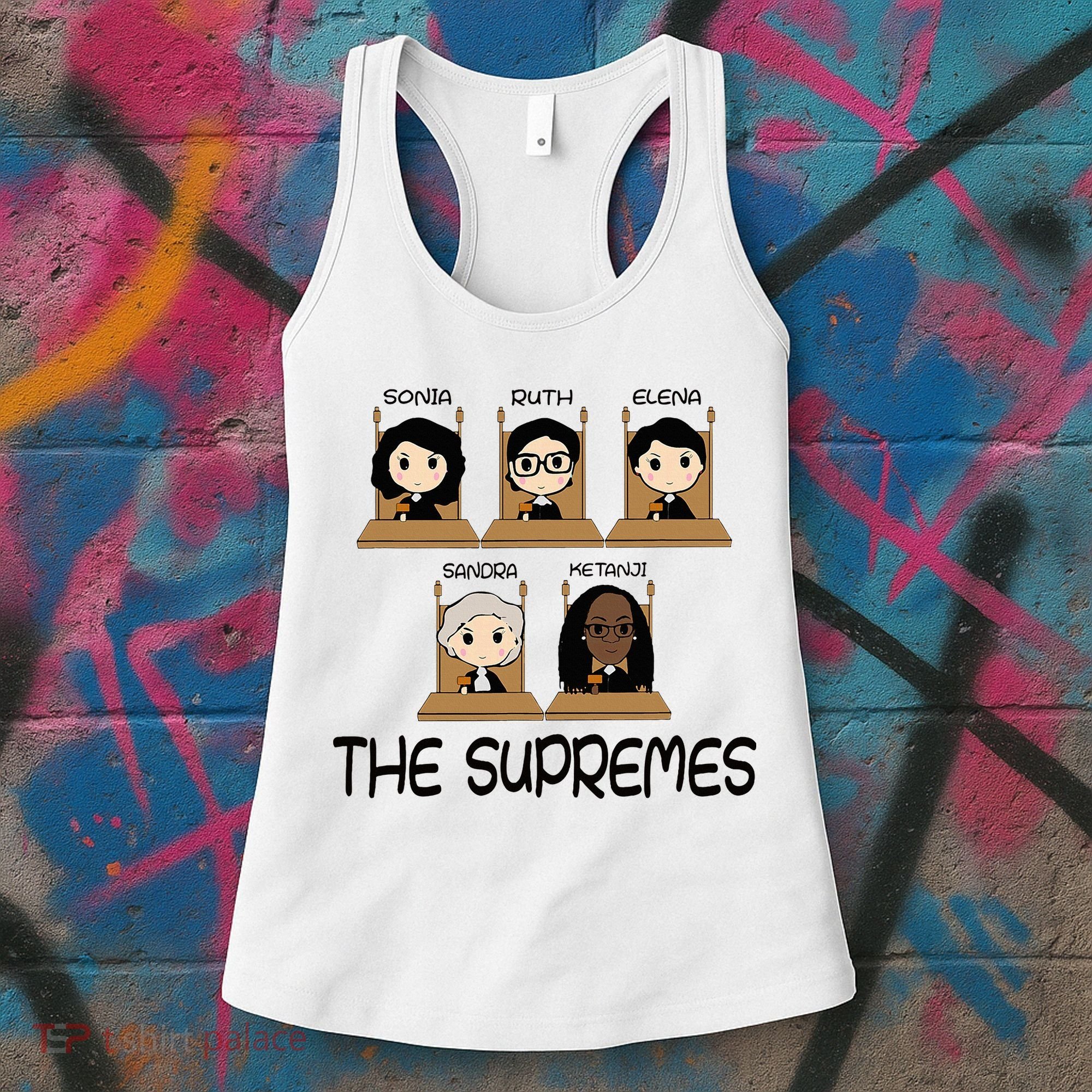 The Supremes Ketanji Brown Jackson Rbg Sotomayor Women's Tank Top