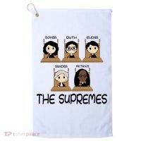 The Supremes Ketanji Brown Jackson Rbg Sotomayor Golf Towel thumb 0