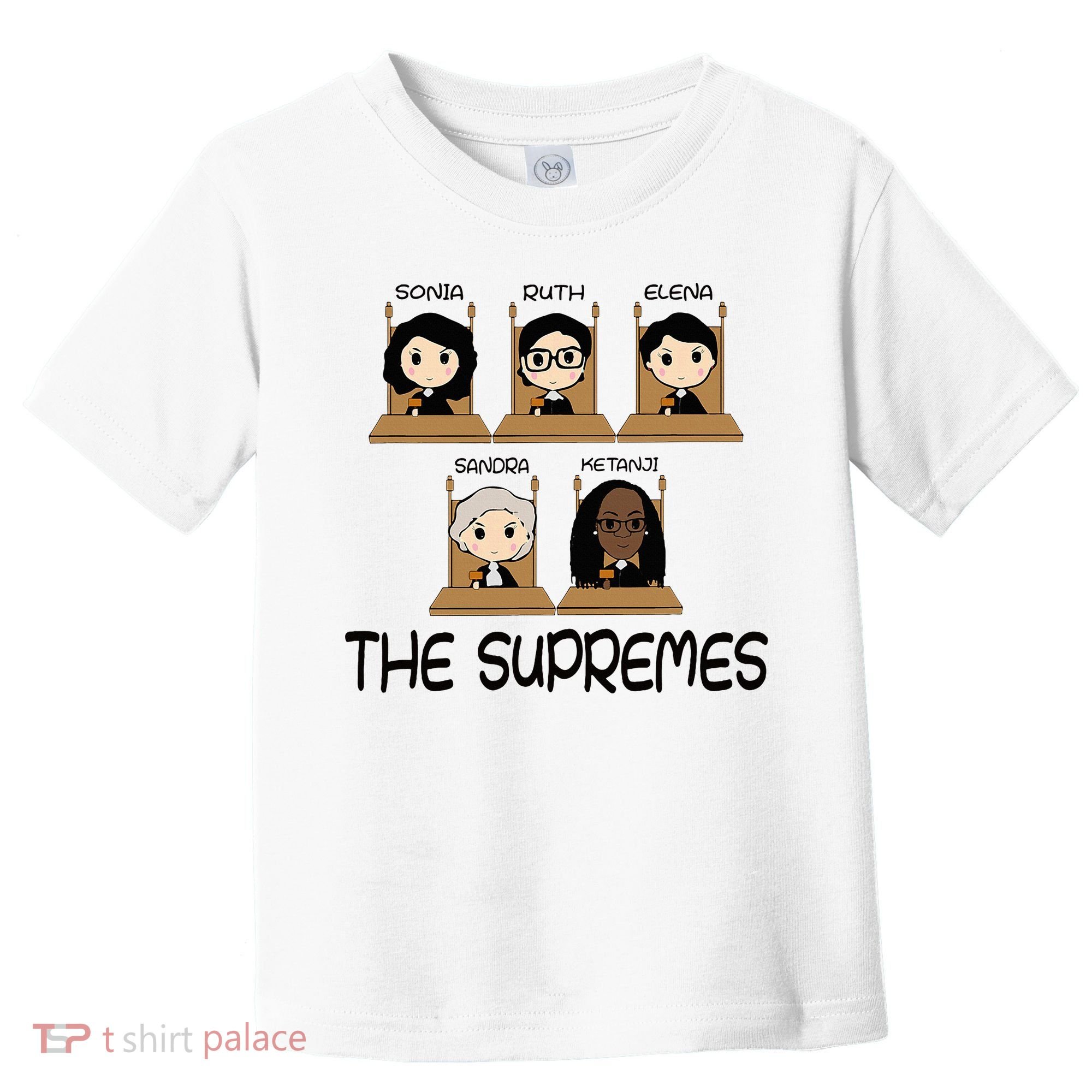 The Supremes Ketanji Brown Jackson Rbg Sotomayor Toddler T-Shirt