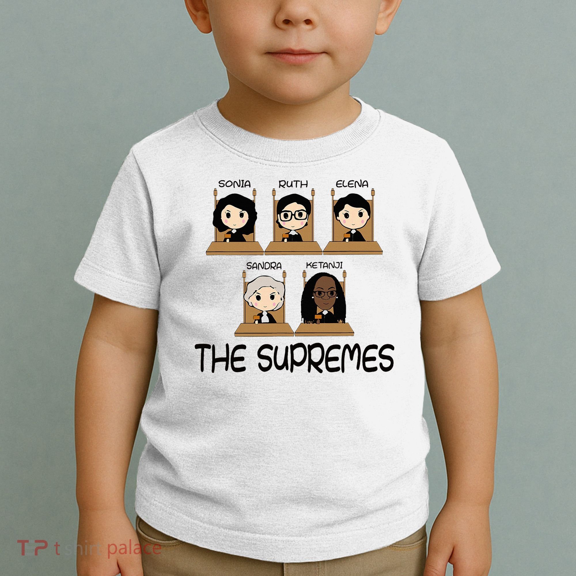 The Supremes Ketanji Brown Jackson Rbg Sotomayor Toddler T-Shirt