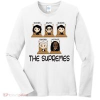 The Supremes Ketanji Brown Jackson Rbg Sotomayor Women's Long Sleeve Shirt thumb 0