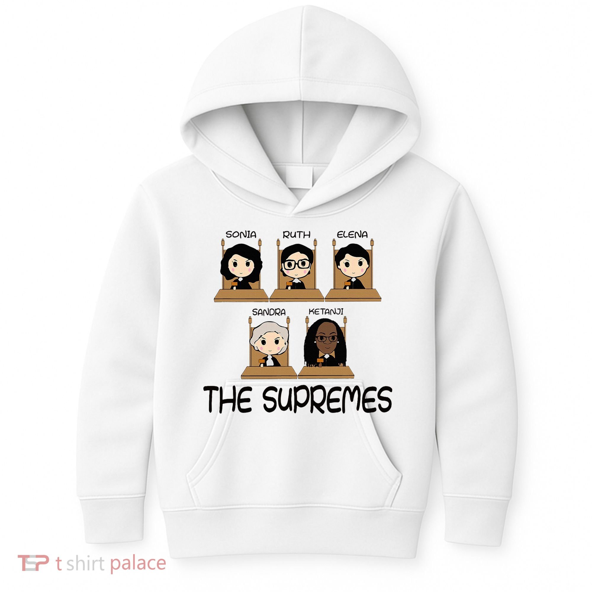 The Supremes Ketanji Brown Jackson Rbg Sotomayor Kids Hoodie