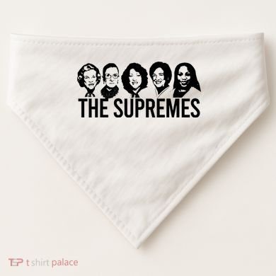 The Supremes KBJ USA-Made Doggie Bandana