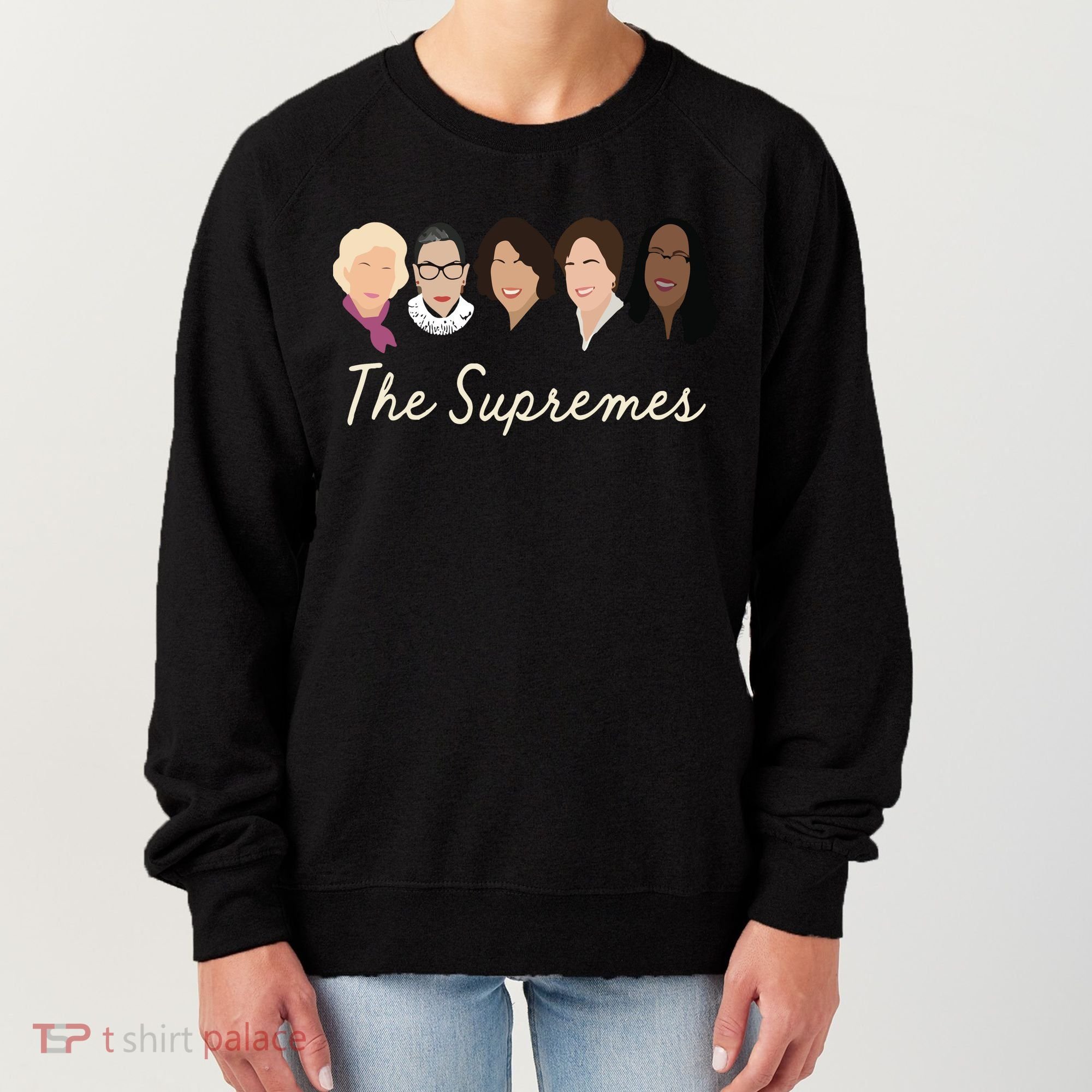The Supremes Ketanji Brown Jackson Rbg Sotomayor Cute Women's Sweatshirt