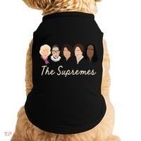The Supremes Ketanji Brown Jackson Rbg Sotomayor Cute Doggie Tank thumb 0
