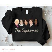 The Supremes Ketanji Brown Jackson Rbg Sotomayor Cute Sweatshirt thumb 2