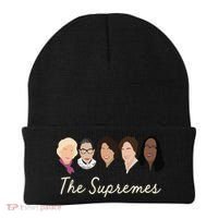 The Supremes Ketanji Brown Jackson Rbg Sotomayor Cute Beanie thumb 0