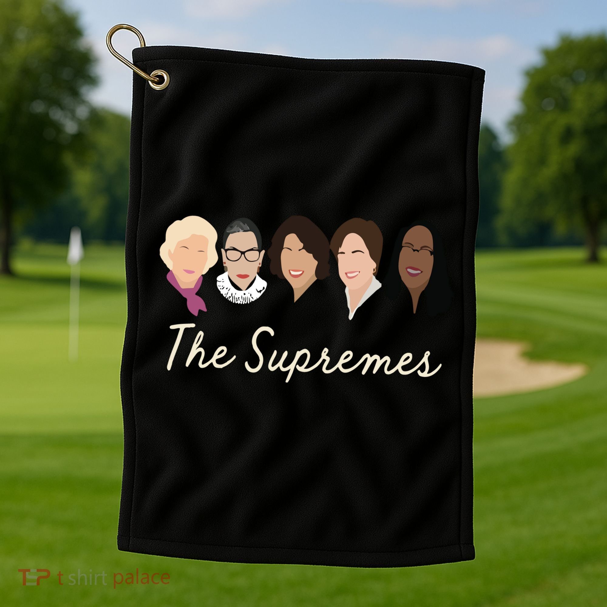 The Supremes Ketanji Brown Jackson Rbg Sotomayor Cute Golf Towel