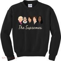 The Supremes Ketanji Brown Jackson Rbg Sotomayor Cute Kids Sweatshirt thumb 0