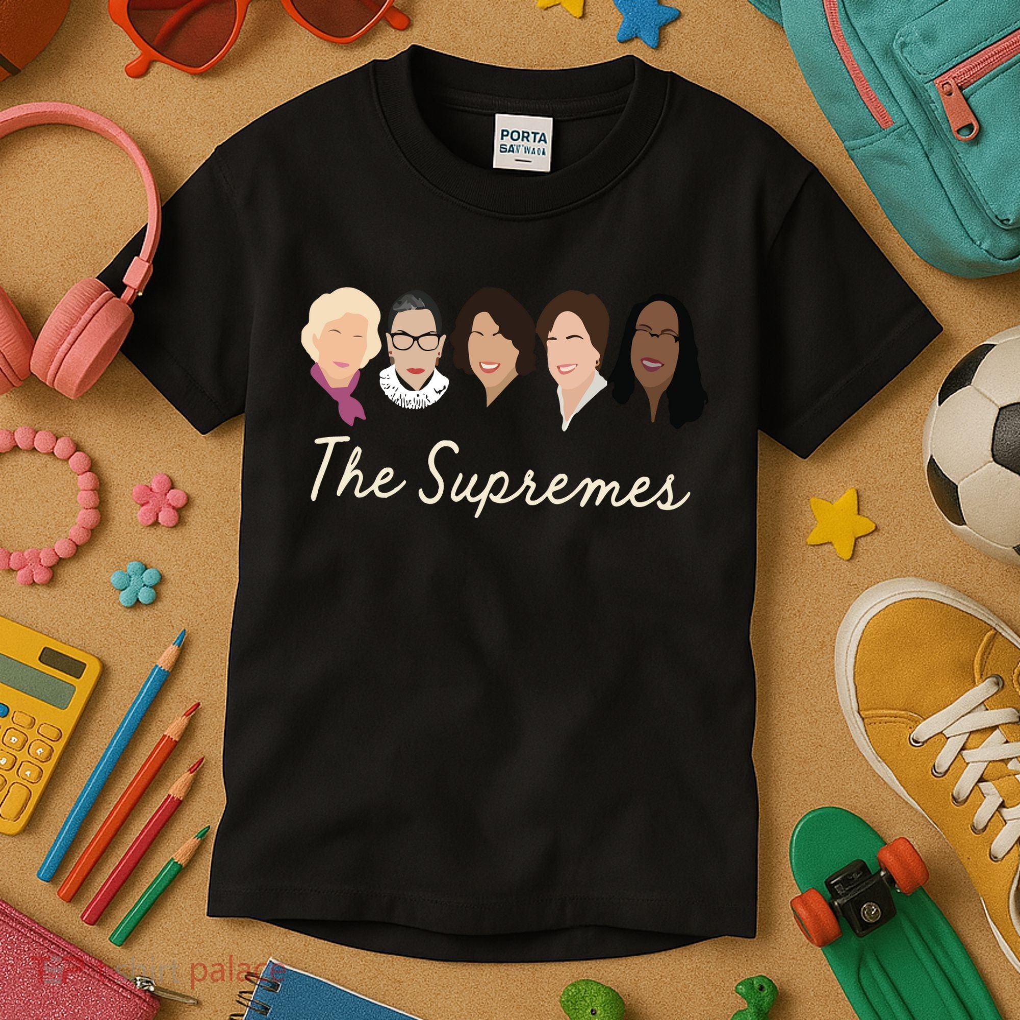 The Supremes Ketanji Brown Jackson Rbg Sotomayor Cute Kids T-Shirt