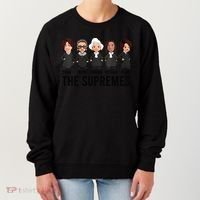 The Supremes Ketanji Brown Jackson Rbg Sotomayor Cute Women's Sweatshirt thumb 0