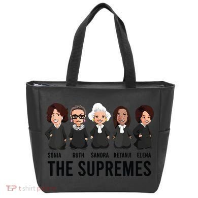 The Supremes Ketanji Brown Jackson Rbg Sotomayor Cute Tote Bag