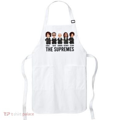 The Supremes Ketanji Brown Jackson Rbg Sotomayor Cute Apron