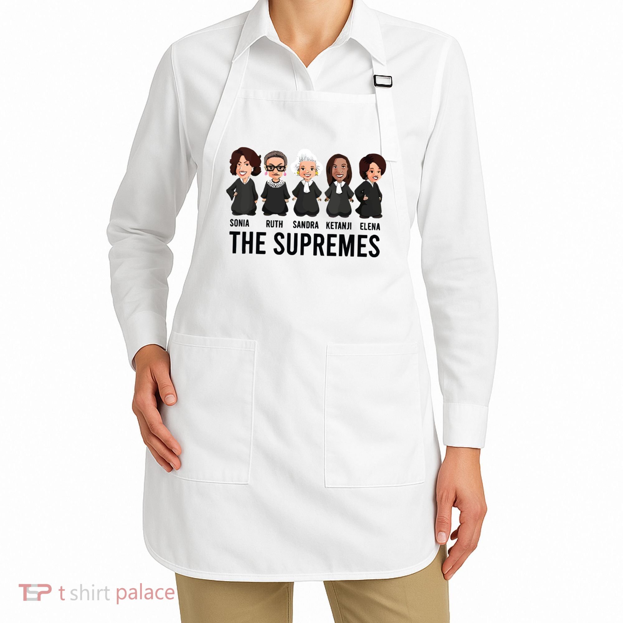 The Supremes Ketanji Brown Jackson Rbg Sotomayor Cute Apron