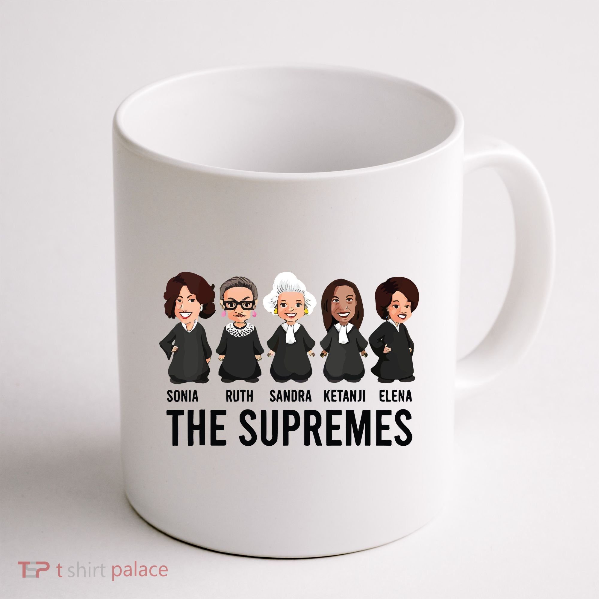 The Supremes Ketanji Brown Jackson Rbg Sotomayor Cute Coffee Mug