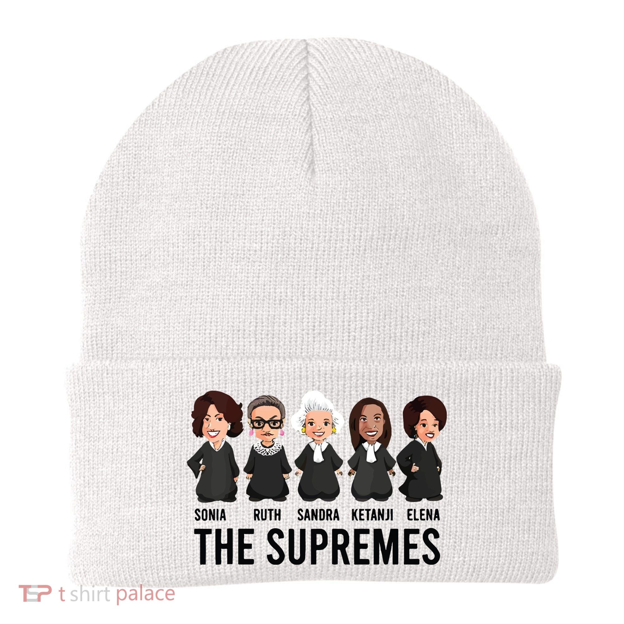 The Supremes Ketanji Brown Jackson Rbg Sotomayor Cute Beanie