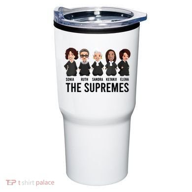The Supremes Ketanji Brown Jackson Rbg Sotomayor Cute Tumbler