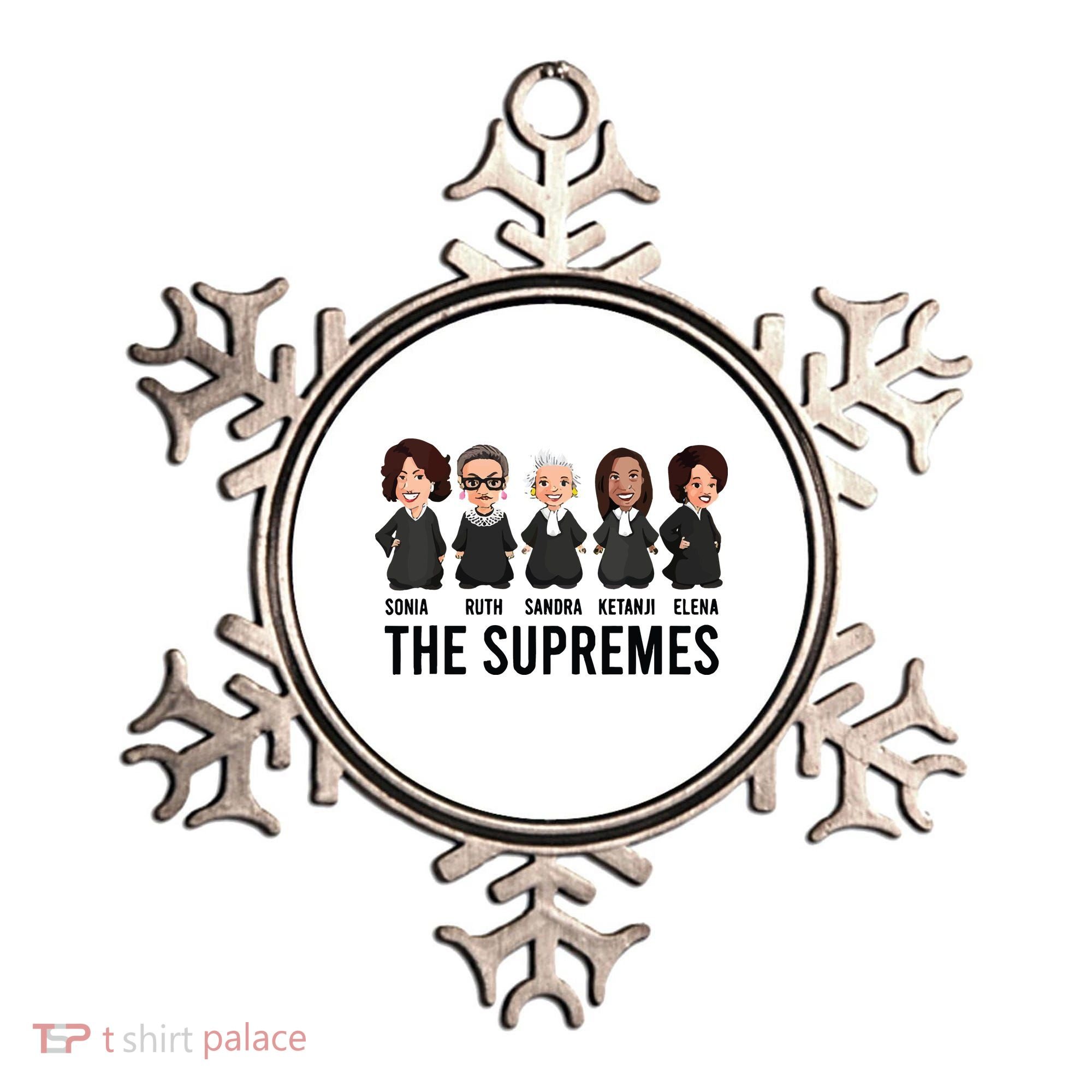 The Supremes Ketanji Brown Jackson Rbg Sotomayor Cute Ornament