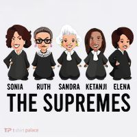 The Supremes Ketanji Brown Jackson Rbg Sotomayor Cute Ornament thumb 1