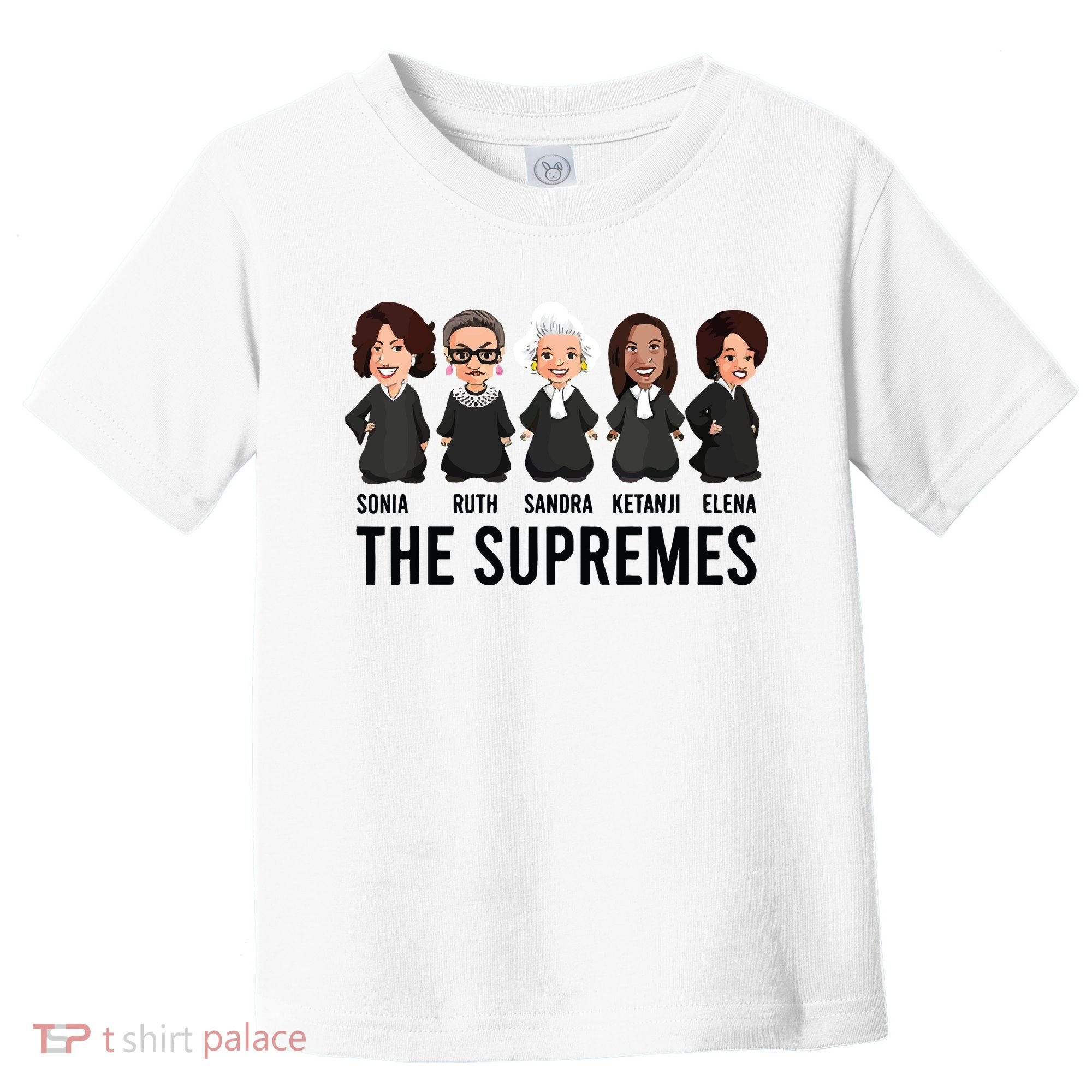 The Supremes Ketanji Brown Jackson Rbg Sotomayor Cute Toddler T-Shirt