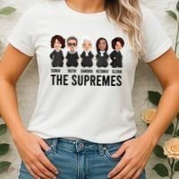 The Supremes Ketanji Brown Jackson Rbg Sotomayor Cute Women's T-Shirt thumb 2
