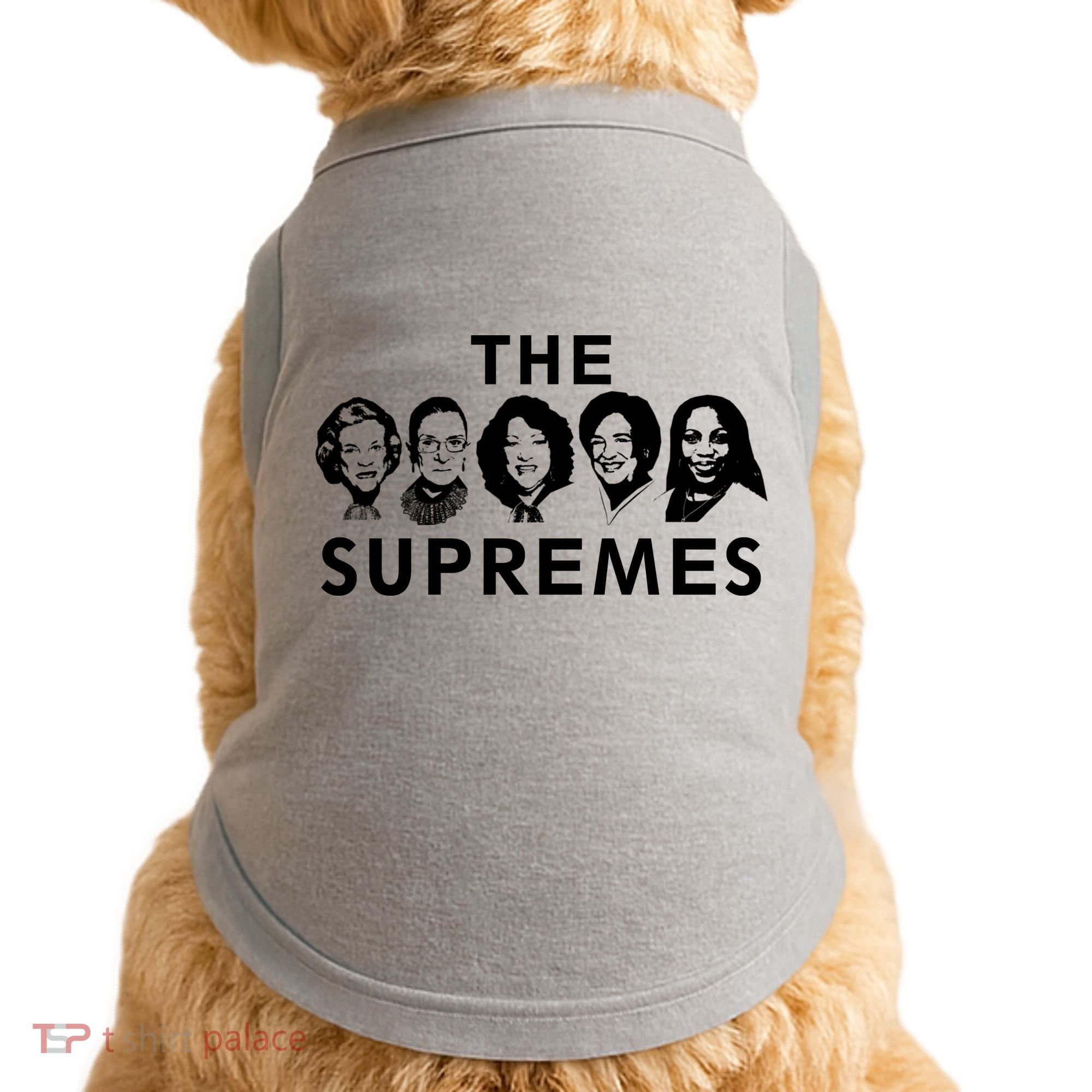 The Supremes Ketanji Brown Jackson SCOTUS RBG Supreme Court Doggie Tank