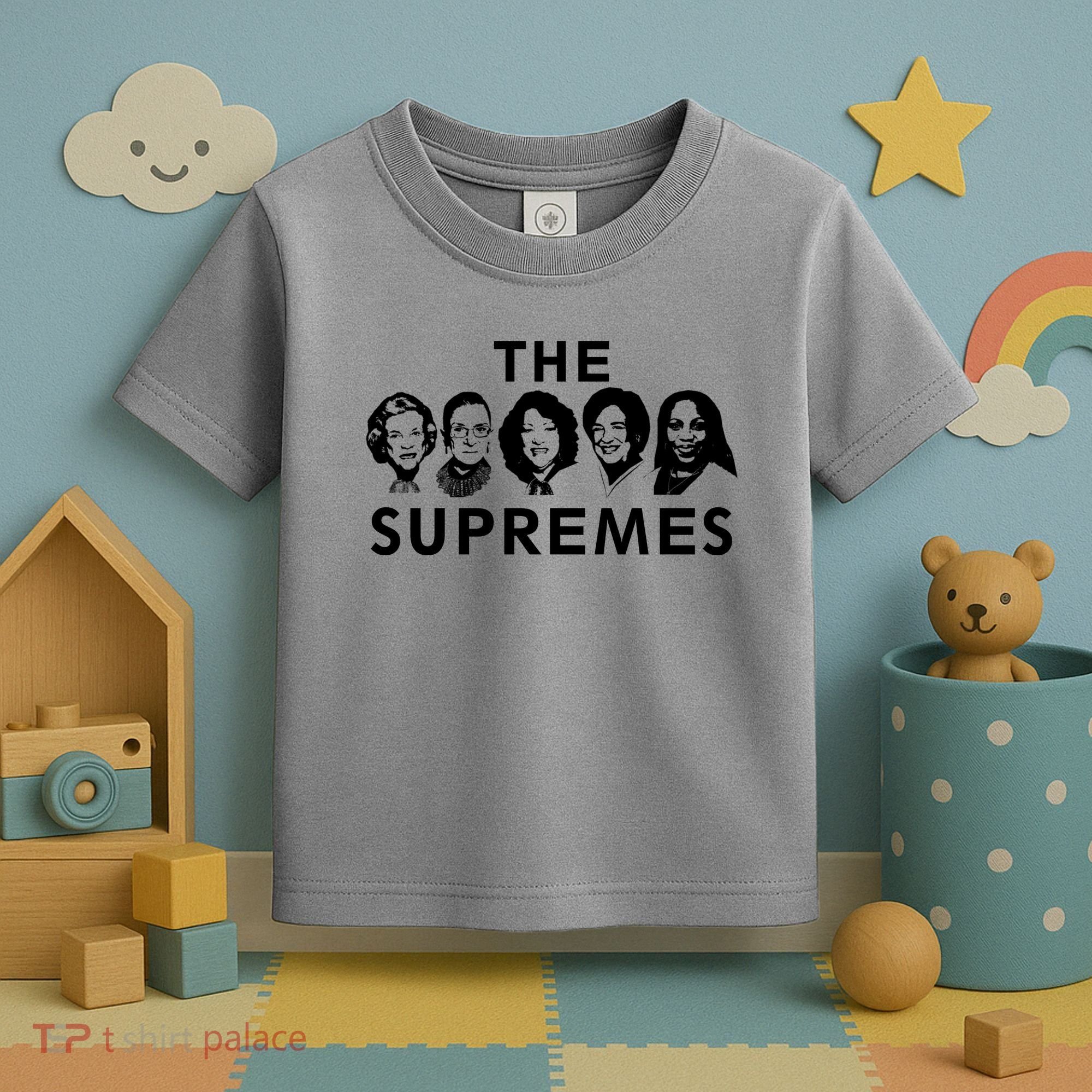 The Supremes Ketanji Brown Jackson SCOTUS RBG Supreme Court Toddler T-Shirt