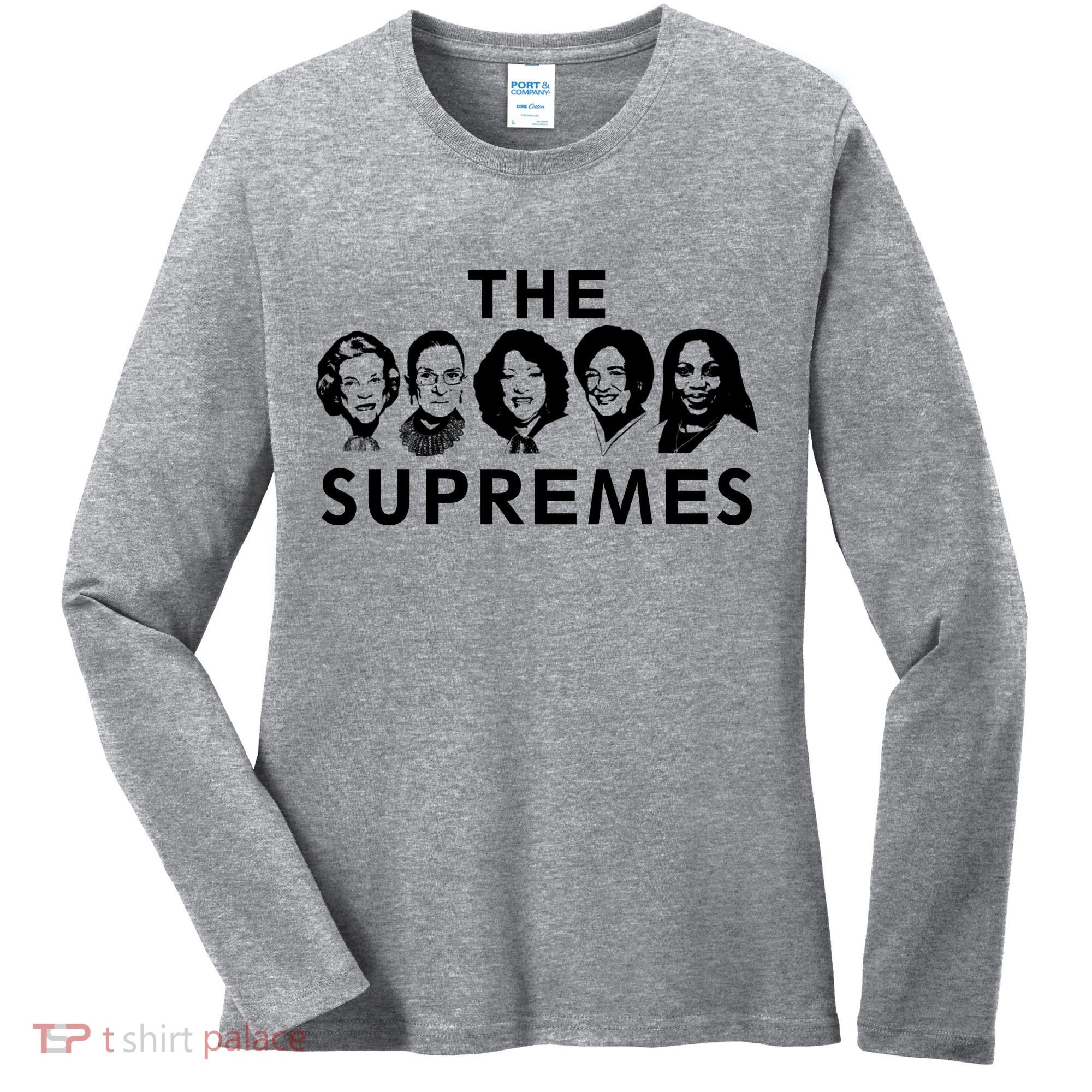 The Supremes Ketanji Brown Jackson SCOTUS RBG Supreme Court Women's Long Sleeve Shirt
