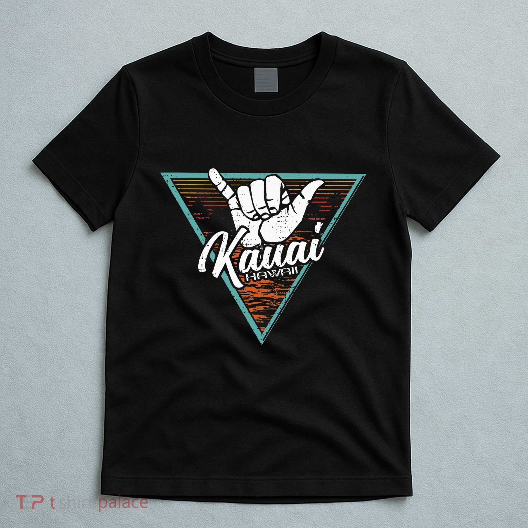 Tropical Shaka Kauai Hawaii Kauai Hi T-Shirt