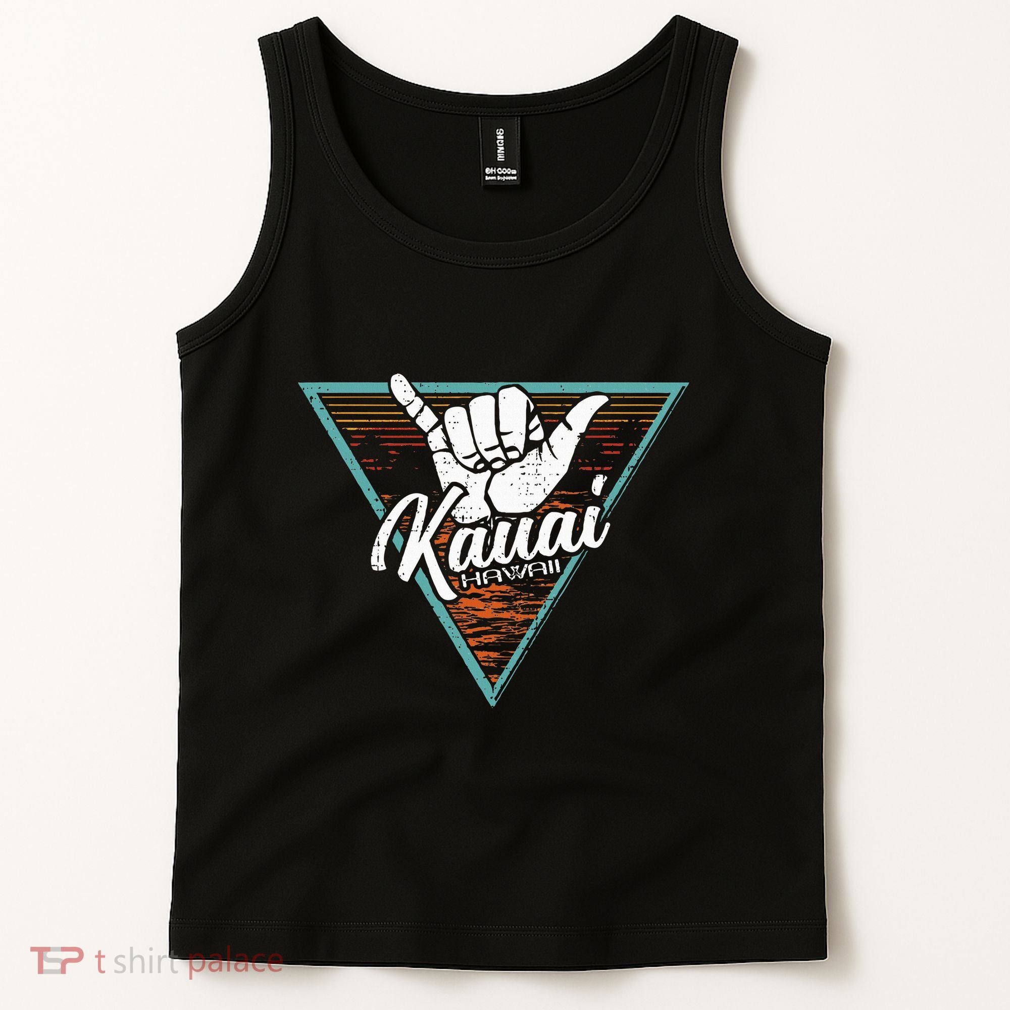 Tropical Shaka Kauai Hawaii Kauai Hi Tank Top