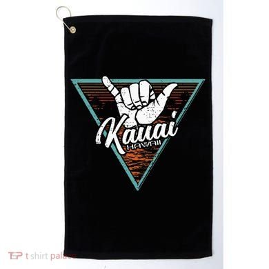 Tropical Shaka Kauai Hawaii Kauai Hi Golf Towel