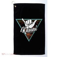 Tropical Shaka Kauai Hawaii Kauai Hi Golf Towel thumb 0