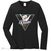 Tropical Shaka Kauai Hawaii Kauai Hi Women's Long Sleeve Shirt thumb 0