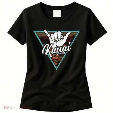 Tropical Shaka Kauai Hawaii Kauai Hi Women's T-Shirt