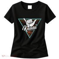 Tropical Shaka Kauai Hawaii Kauai Hi Women's T-Shirt thumb 0