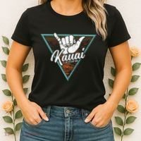 Tropical Shaka Kauai Hawaii Kauai Hi Women's T-Shirt thumb 2